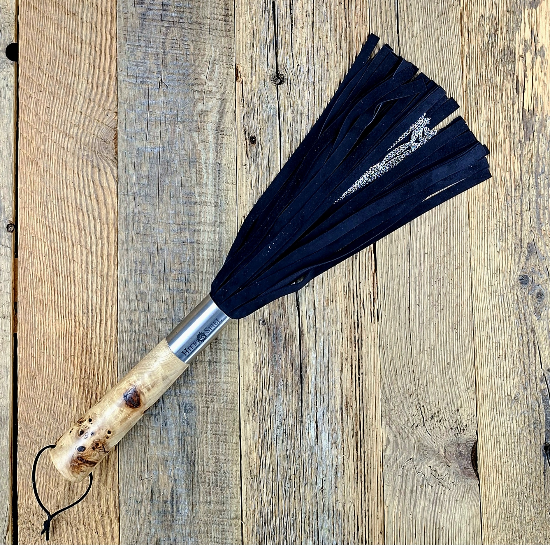 Böses Lämmchen - Leder-Ketten-Flogger
